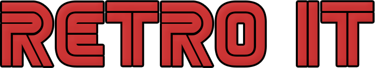 Retro IT webdevelopment logo